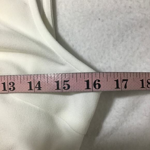 LULU'S sz M White Va Va Voom Backless Mermaid Bridal Maxi Dress NEW B36 - Picture 5 of 9